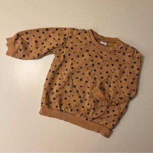 H&M Leopard Print Sweatshirt